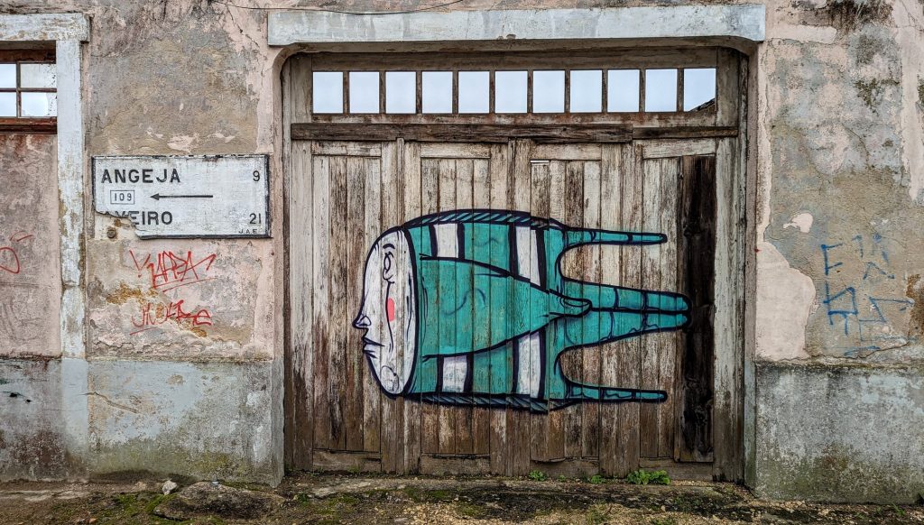 Photo of street art.